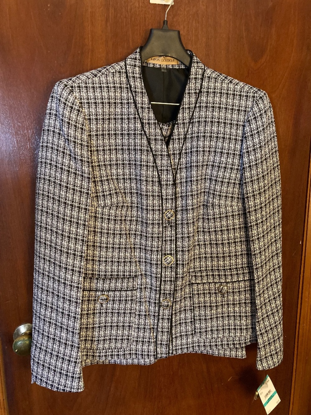 Two Piece Skirt Suit